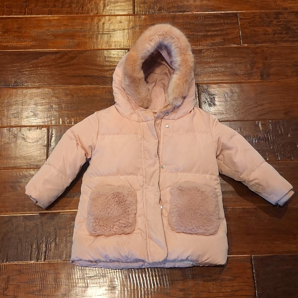 Zara Other - Zara Baby Puff Winter Jacket 2/3T